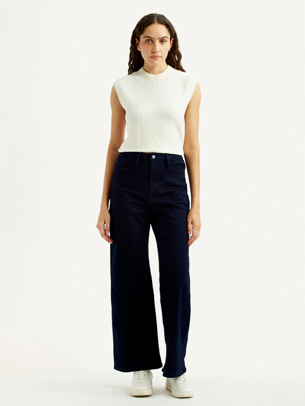 Women's Redloop Ribcage Wide Leg Fit High Rise Jeans