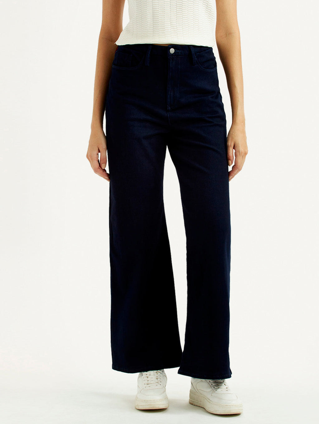 Women's Redloop Ribcage Wide Leg Fit High Rise Jeans