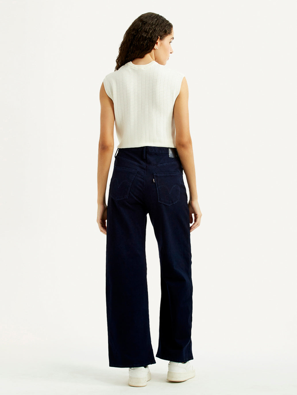 Women's Redloop Ribcage Wide Leg Fit High Rise Jeans