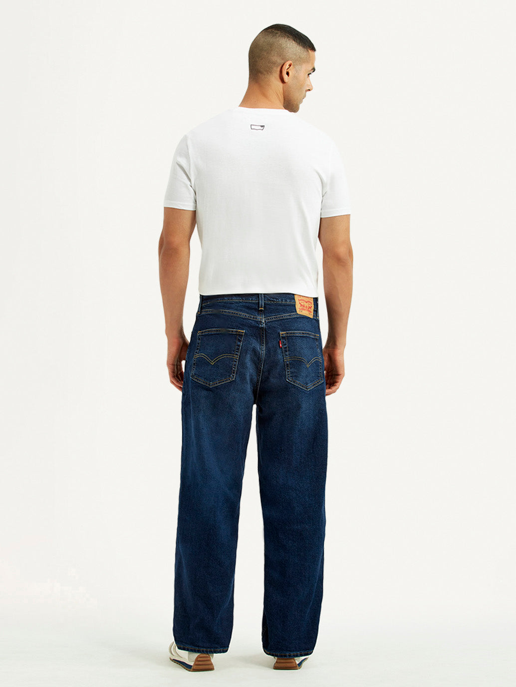 Men's 578 Dark Blue Loose Fit Mid Rise Jeans