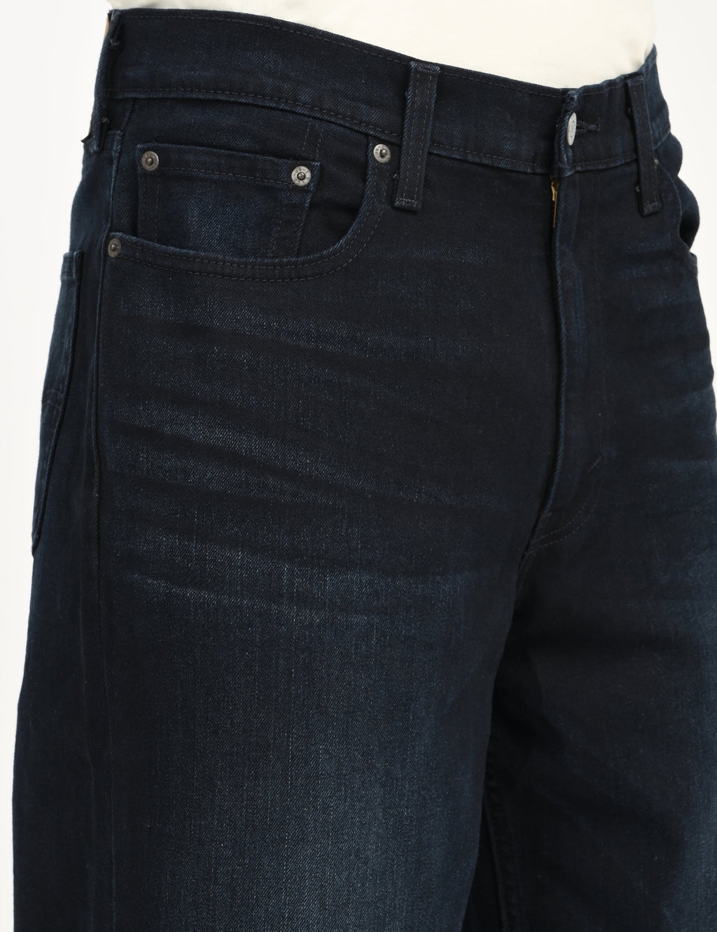 Men's 578 Dark Blue Loose Fit Mid Rise Jeans