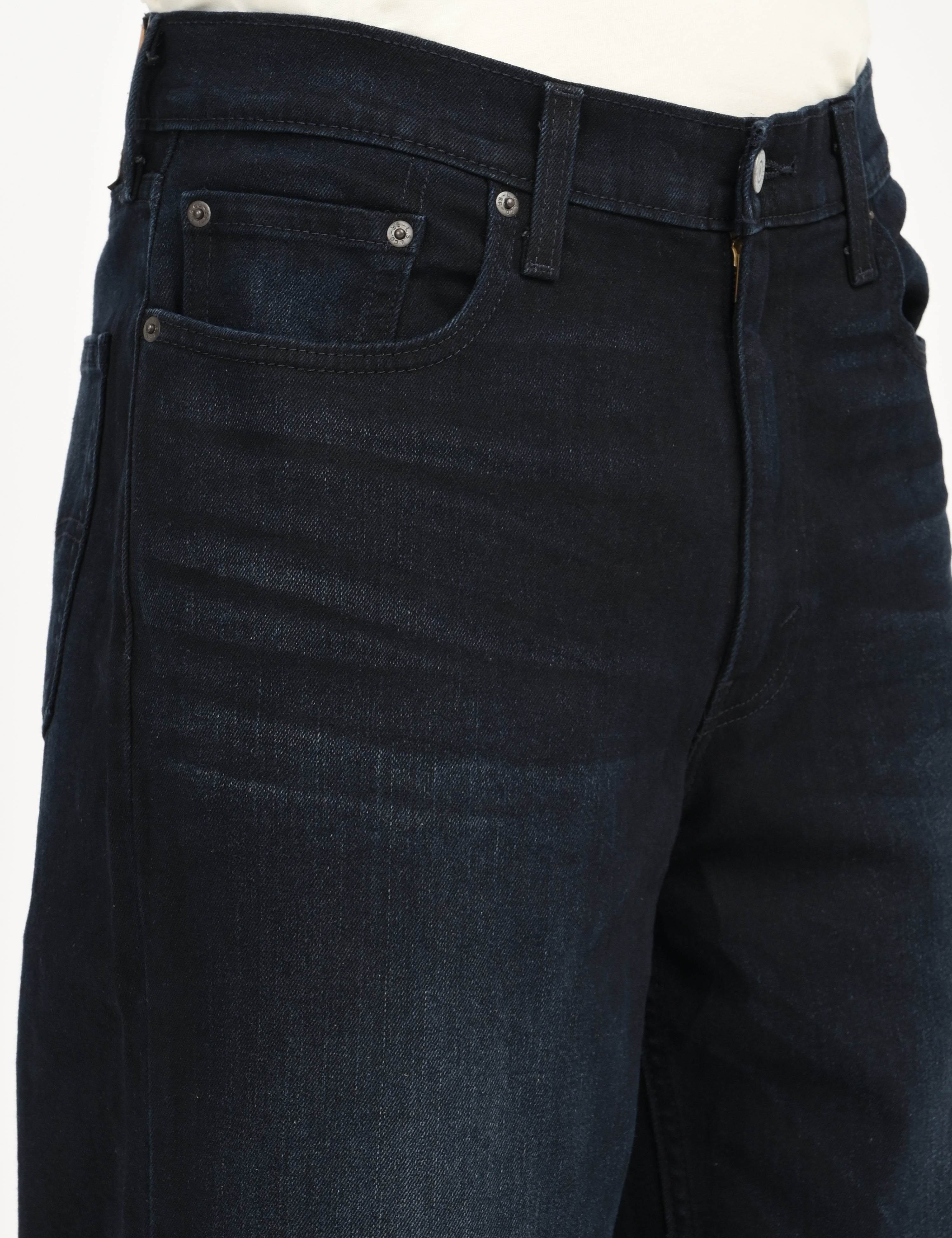 Men's 578 Dark Blue Loose Fit Mid Rise Jeans