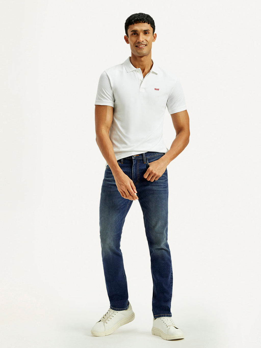 Men's Tinted 511 Med Indigo Slim Fit Mid Rise Jeans