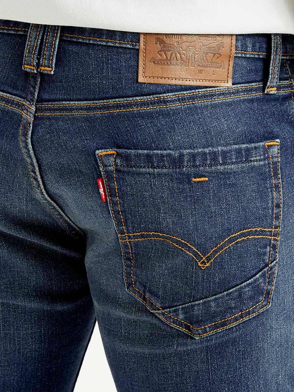 Men's Tinted 511 Med Indigo Slim Fit Mid Rise Jeans