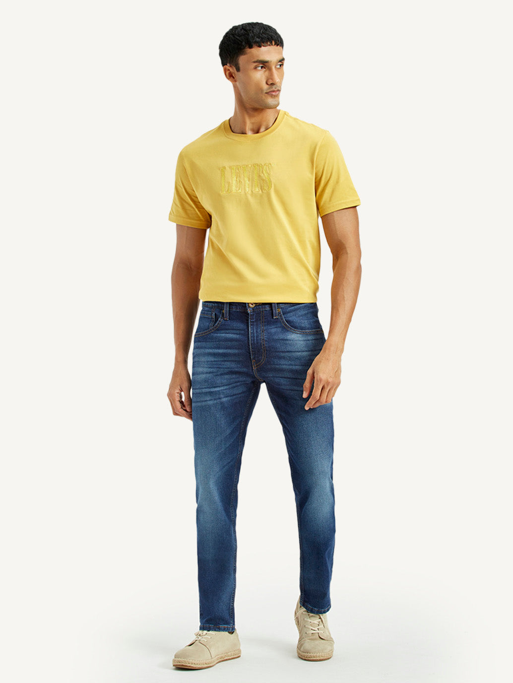 Men's 511 Indigo Slim Fit Mid Rise Jeans