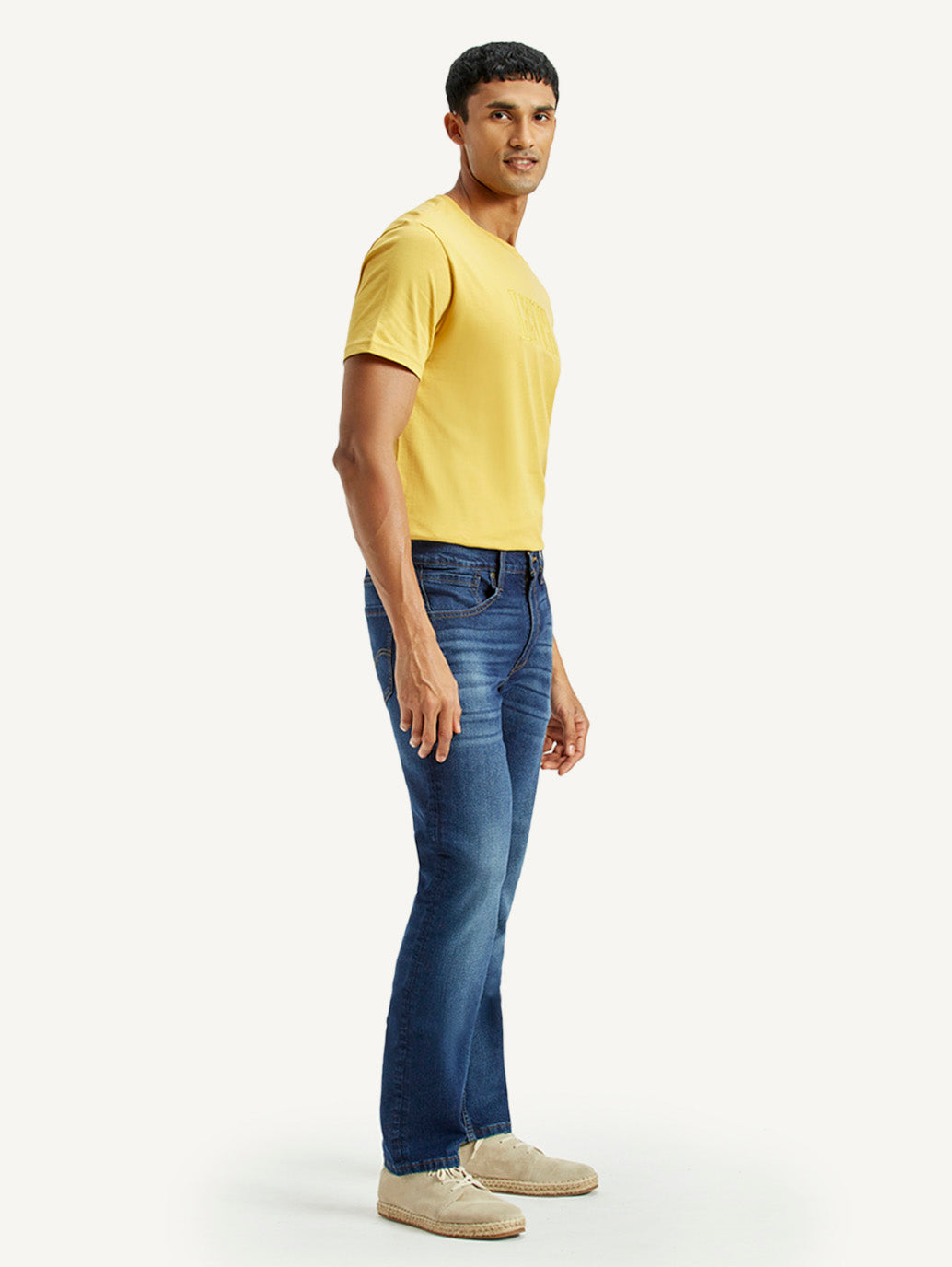 Men's 511 Indigo Slim Fit Mid Rise Jeans