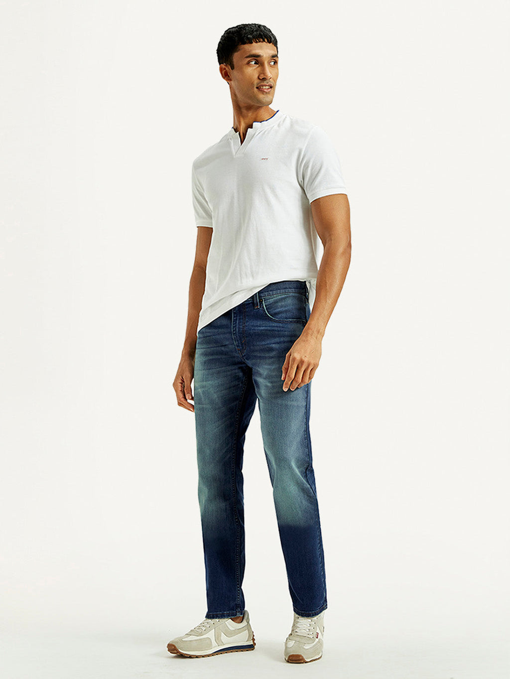 Men's Tinted 511 Med Indigo Slim Fit Mid Rise Jeans