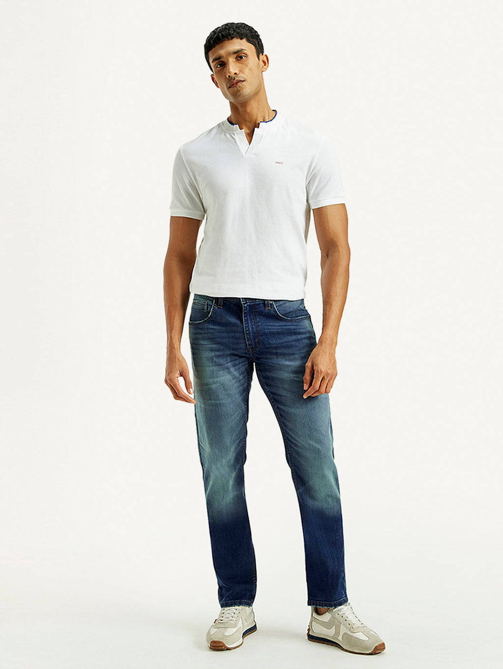 Men's Tinted 511 Med Indigo Slim Fit Mid Rise Jeans