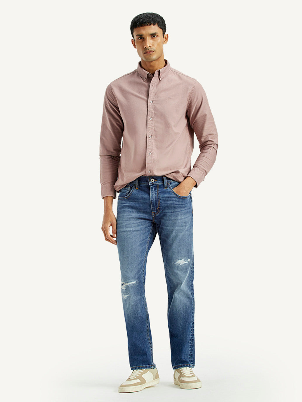 Men's 511 Mid Indigo Slim Fit Mid Rise Jeans