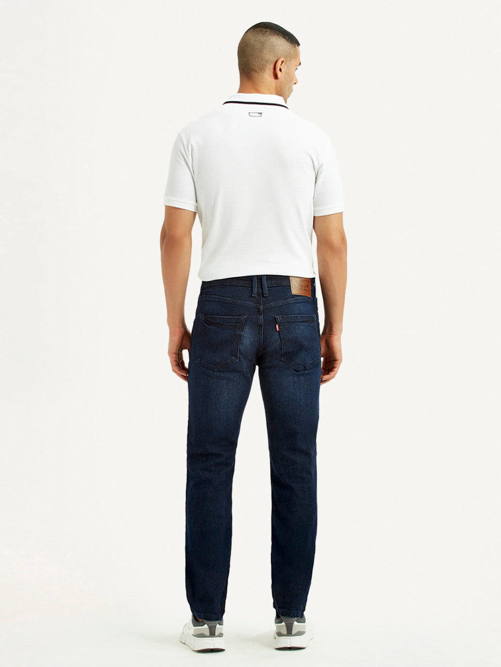 Men's 511 Dark Blue Slim Fit Mid Rise Jeans