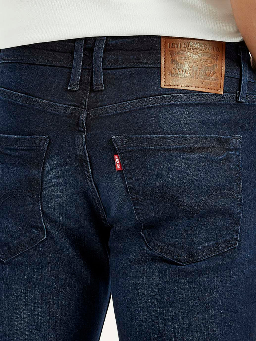 Men's 511 Dark Blue Slim Fit Mid Rise Jeans