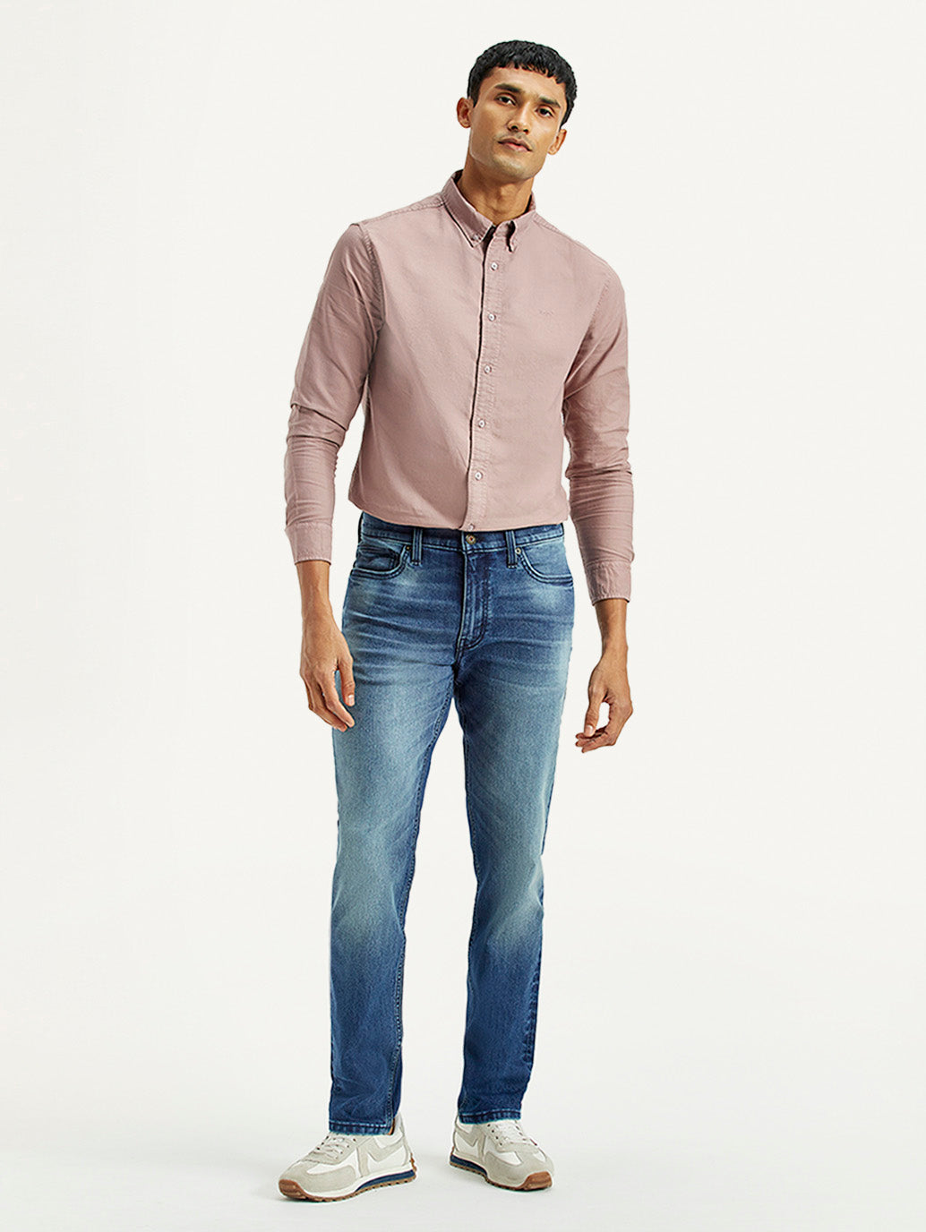 Men's 511 Med Indigo Slim Fit Mid Rise Jeans