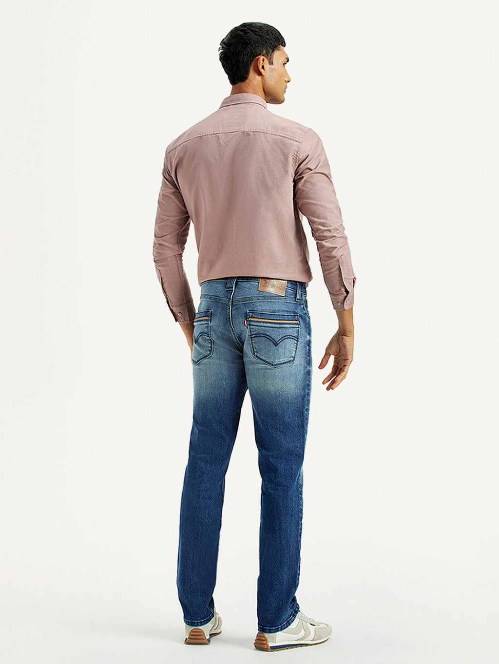 Men's 511 Med Indigo Slim Fit Mid Rise Jeans