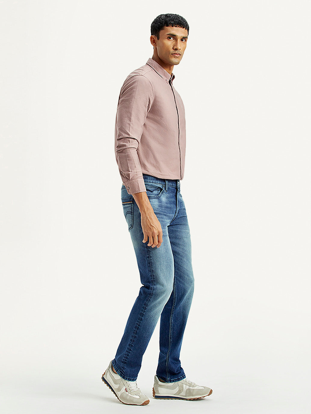 Men's 511 Med Indigo Slim Fit Mid Rise Jeans