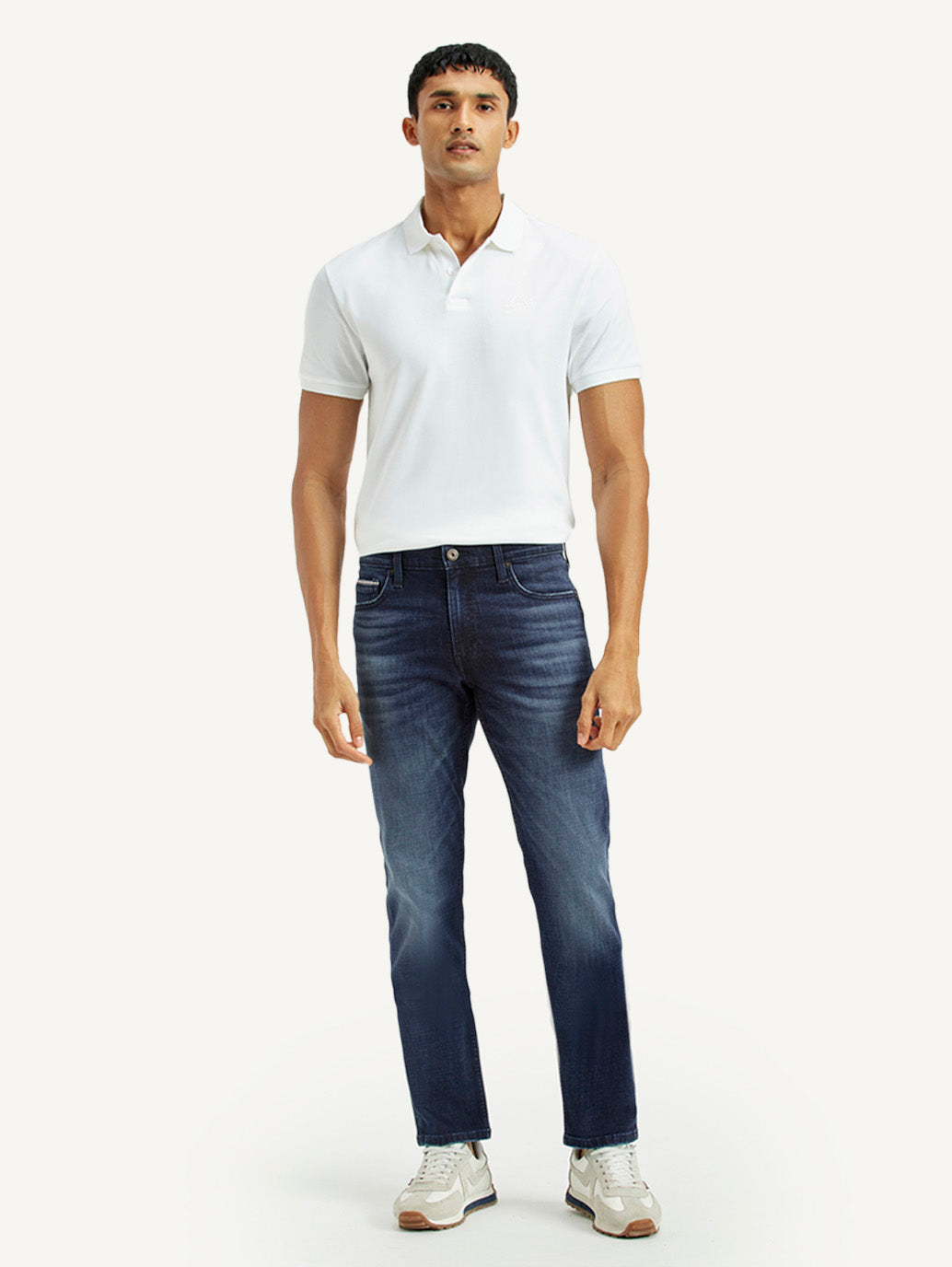 Men's 511 Dark Indigo Slim Fit Mid Rise Jeans