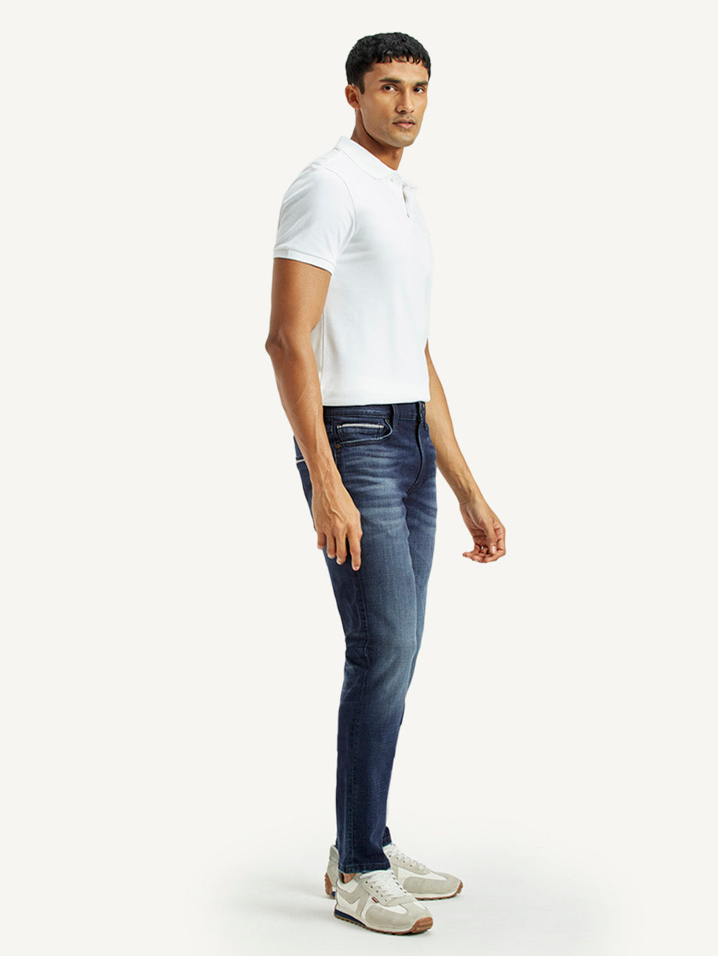 Men's 511 Dark Indigo Slim Fit Mid Rise Jeans