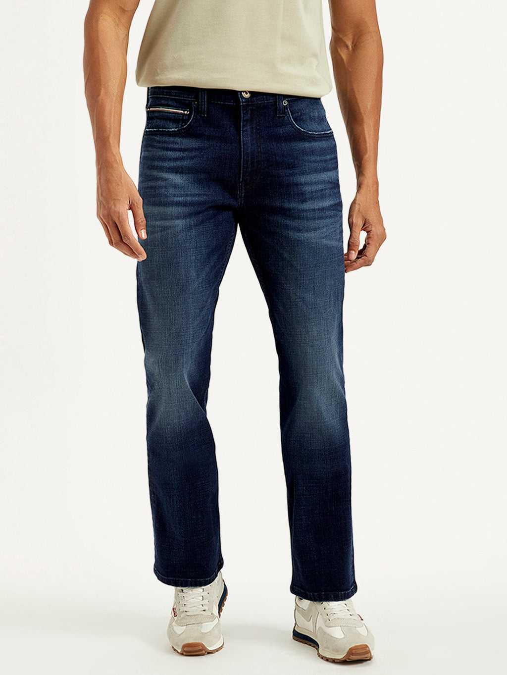 Men's 527 Blue Bootcut Fit Mid Rise Jeans