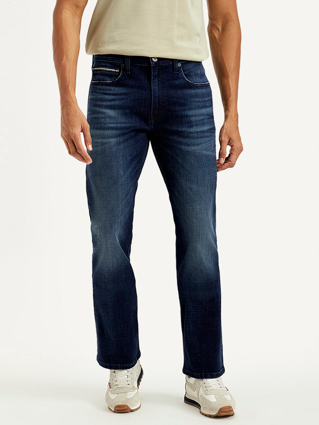Men's 527 Blue Bootcut Fit Mid Rise Jeans