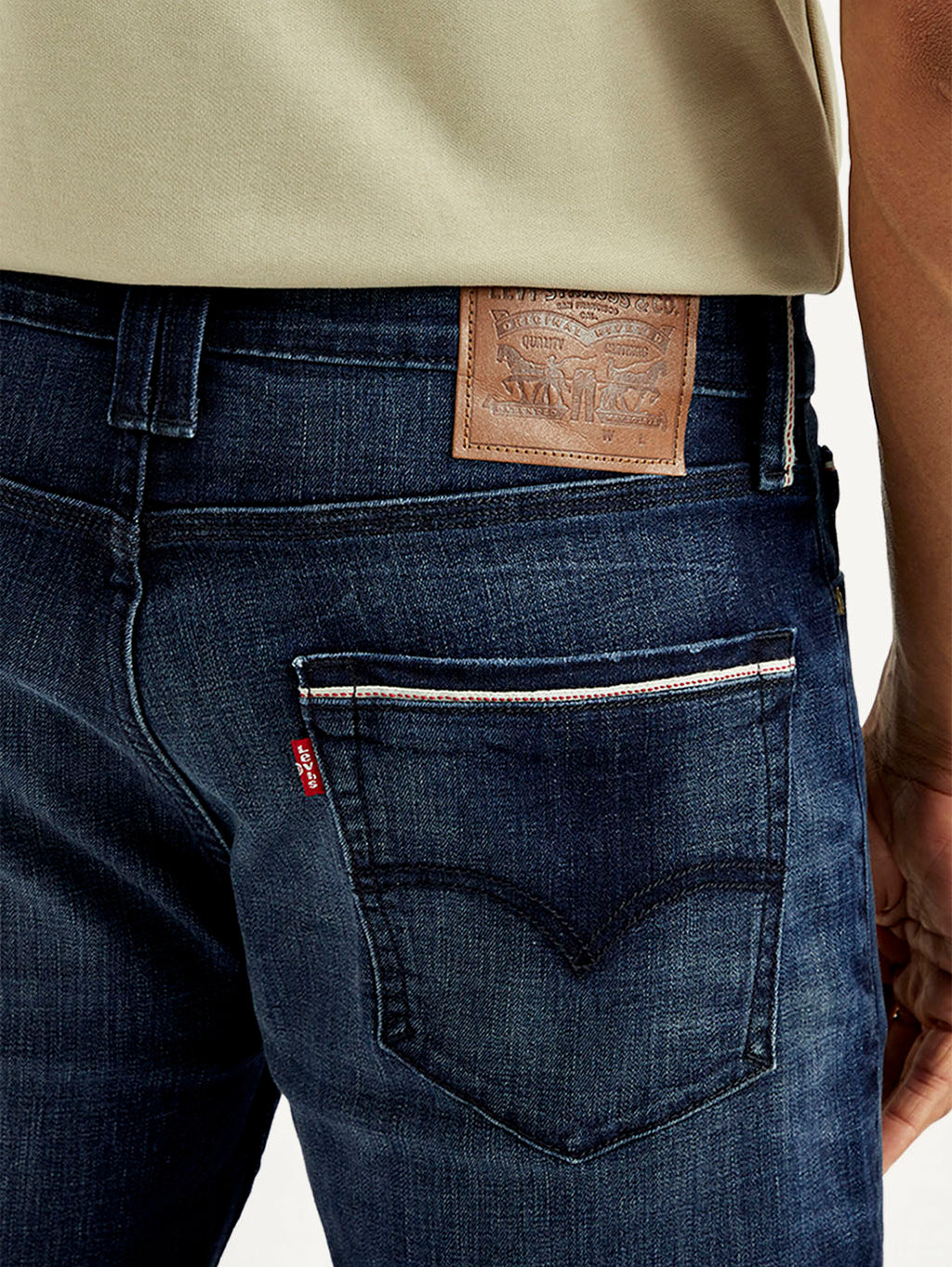Men's 527 Blue Bootcut Fit Mid Rise Jeans