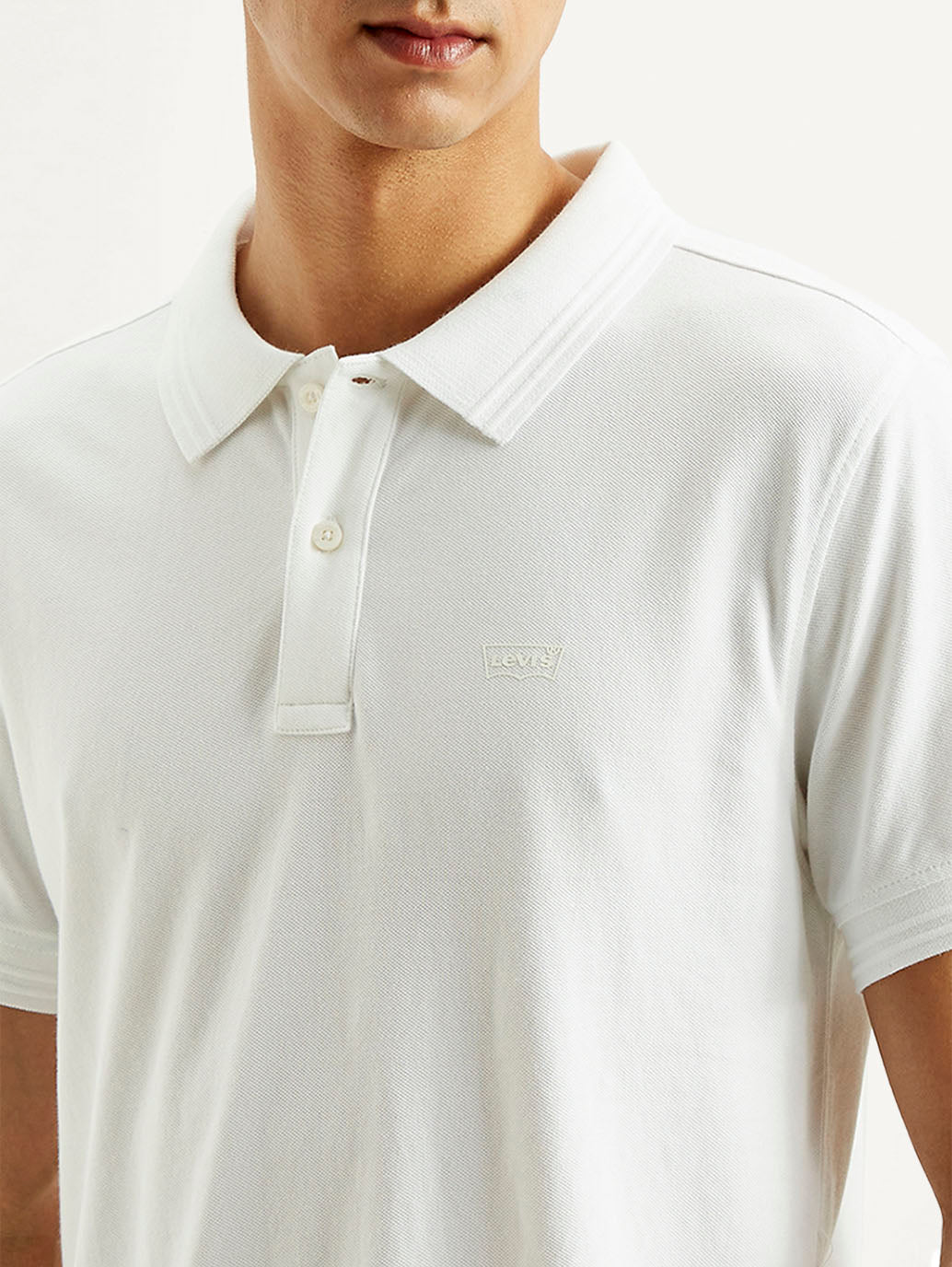 Men's Solid Slim Fit Polo T-shirt