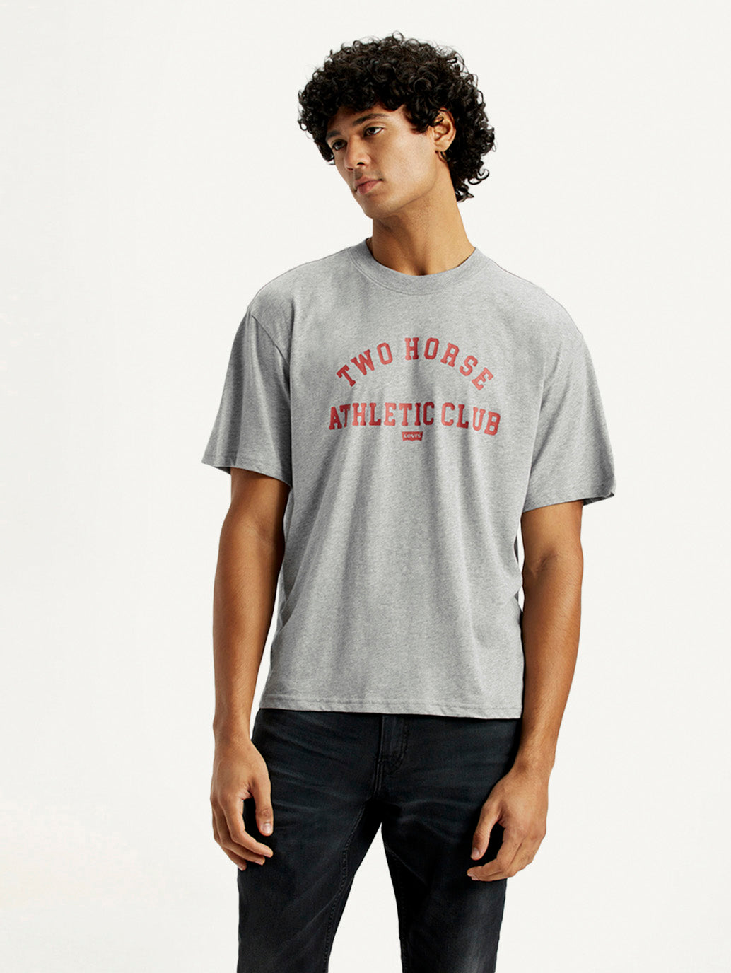 Men's Typography Boxy Fit T-Shirt