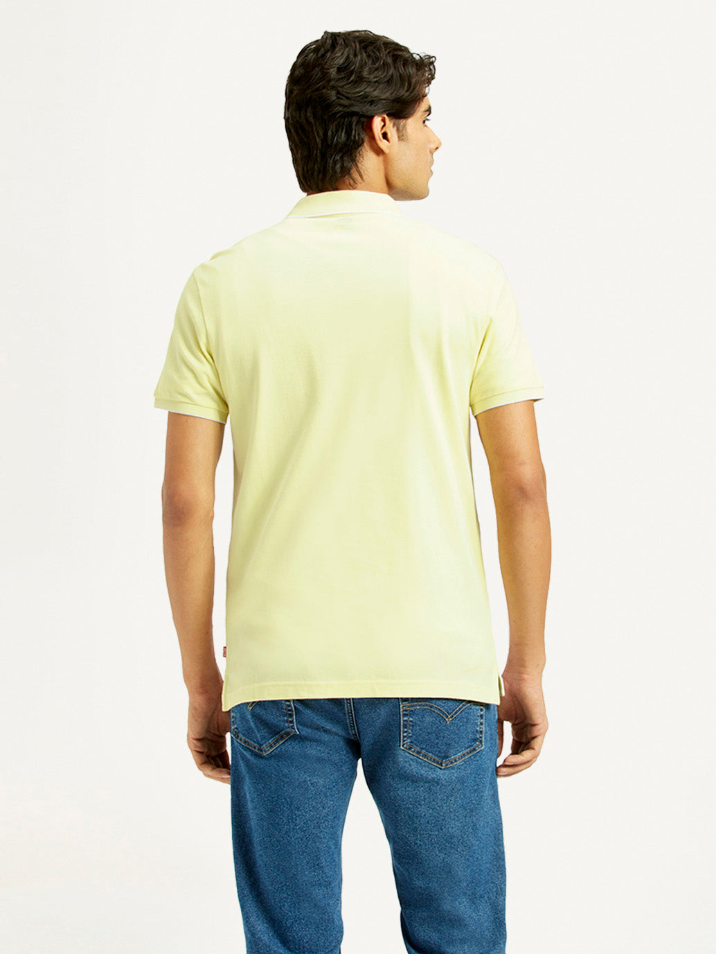 Men's Pure Cotton Slim Fit Polo T-shirt