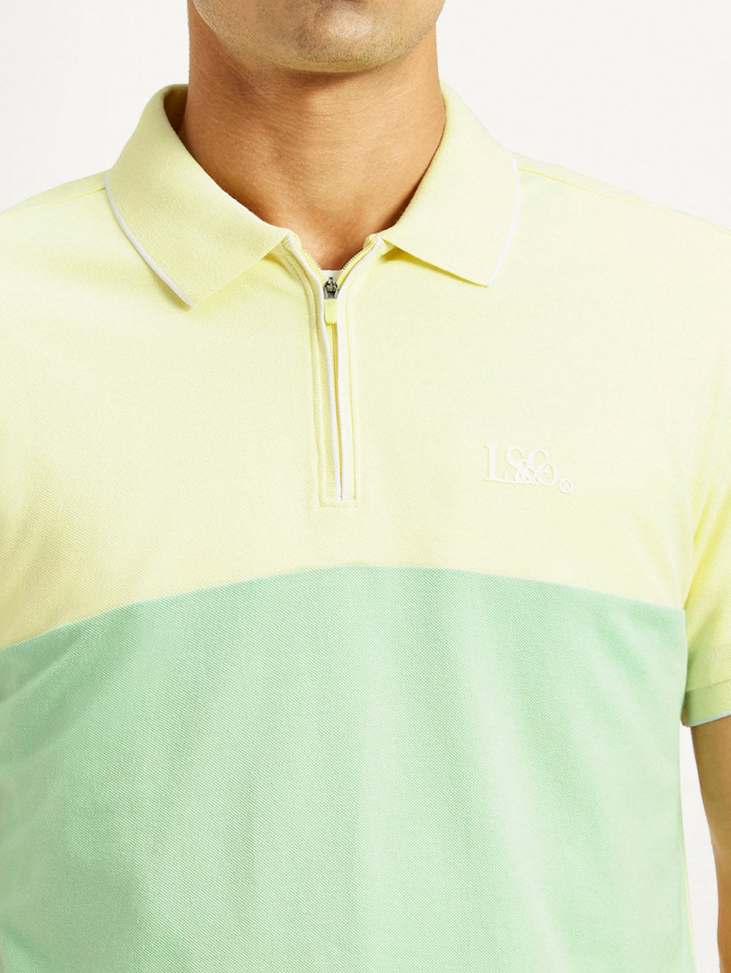 Men's Pure Cotton Slim Fit Polo T-shirt