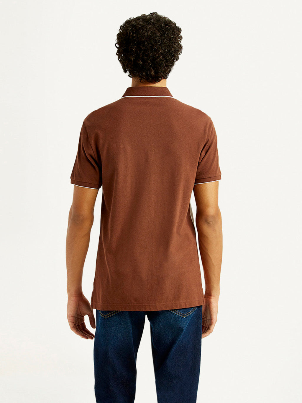 Men's Pure Cotton Slim Fit Polo T-Shirt