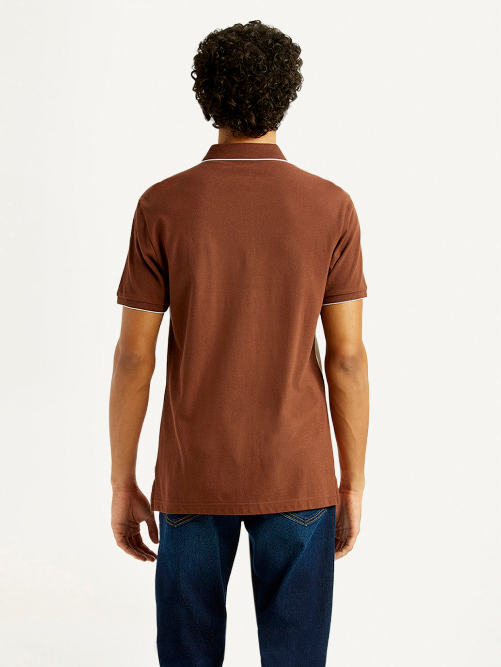 Men's Pure Cotton Slim Fit Polo T-Shirt