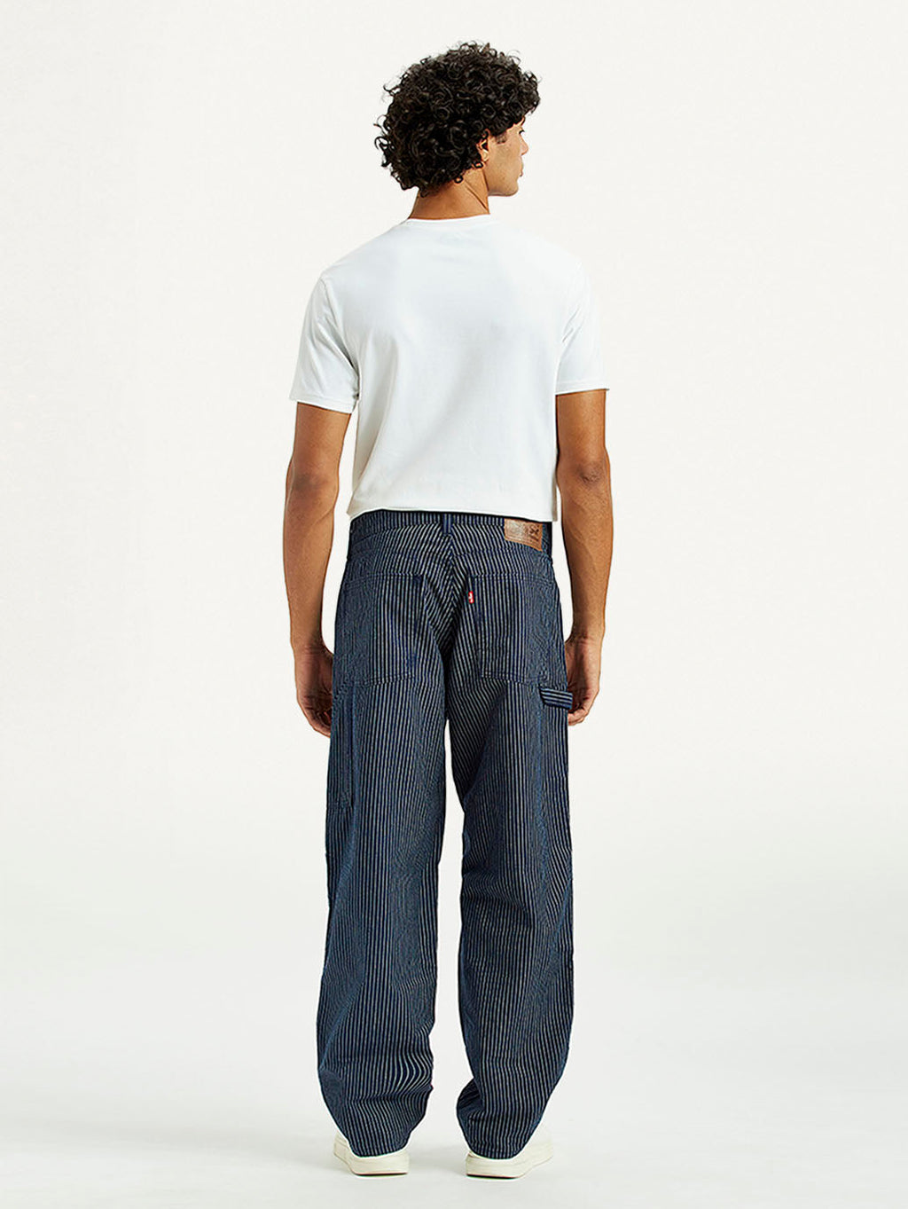 Men's 578 Dark Indigo Baggy Fit Mid Rise Carpenter Jeans