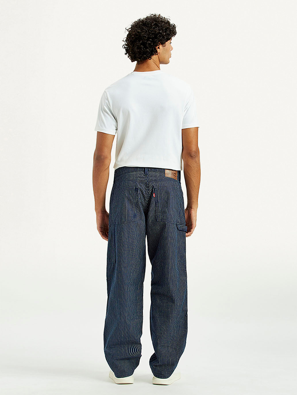 Men's 578 Dark Indigo Baggy Fit Mid Rise Carpenter Jeans