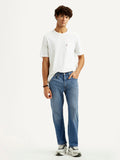 Men's 505 Med Indigo Straight Fit Mid Rise Jeans