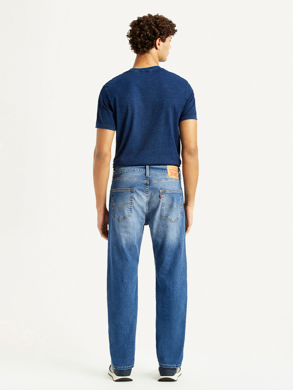 Men's 505 Indigo Straight Fit Mid Rise Jeans