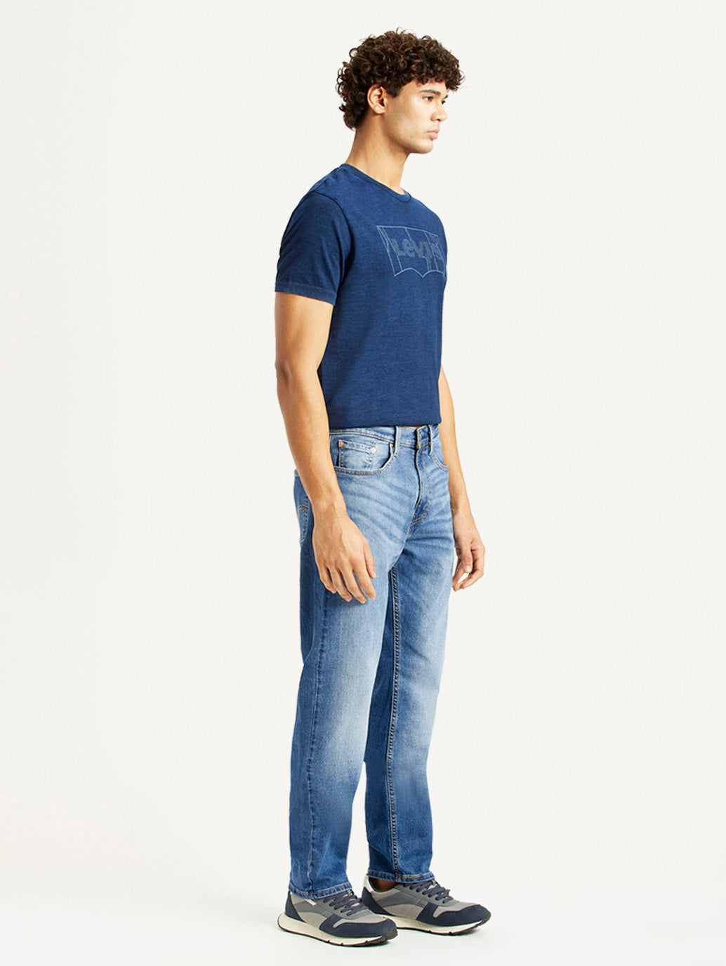 Men's 505 Indigo Straight Fit Mid Rise Jeans
