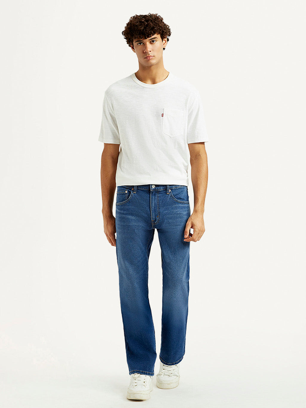 Men's 517 Med Indigo Bootcut Fit Mid Rise Jeans