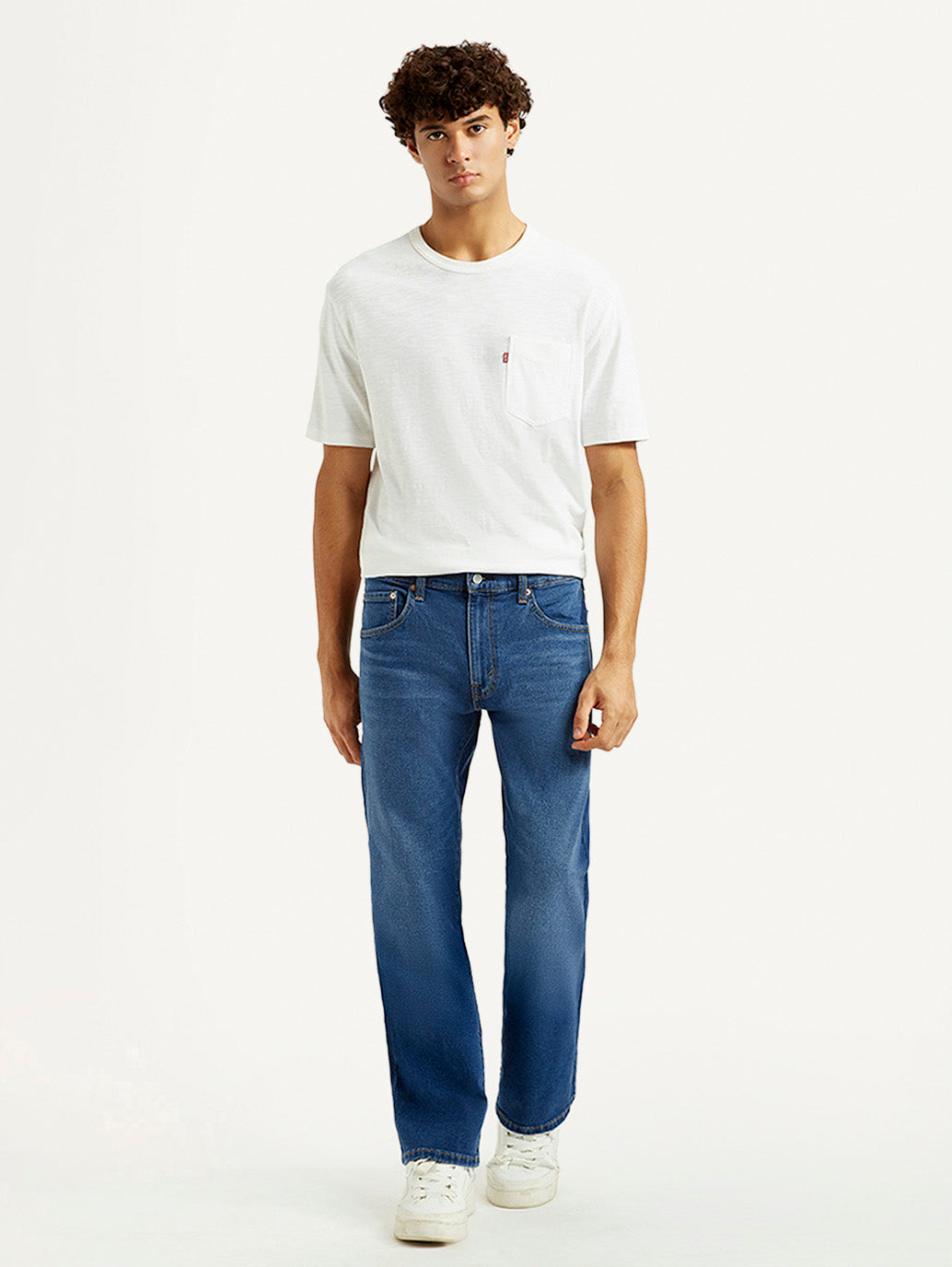 Men's 517 Med Indigo Bootcut Fit Mid Rise Jeans