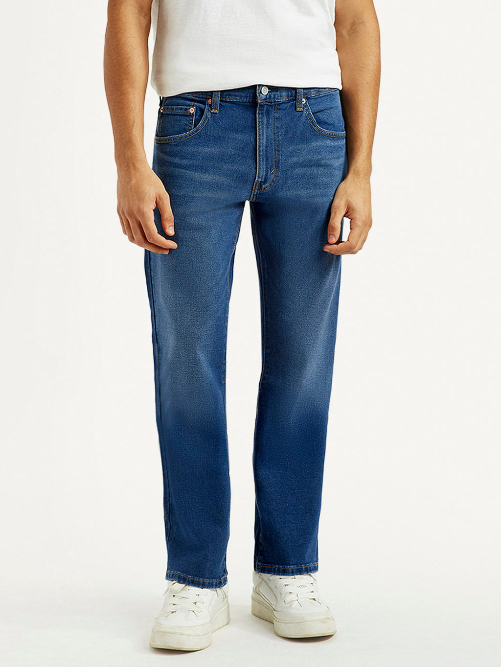 Men's 517 Med Indigo Bootcut Fit Mid Rise Jeans
