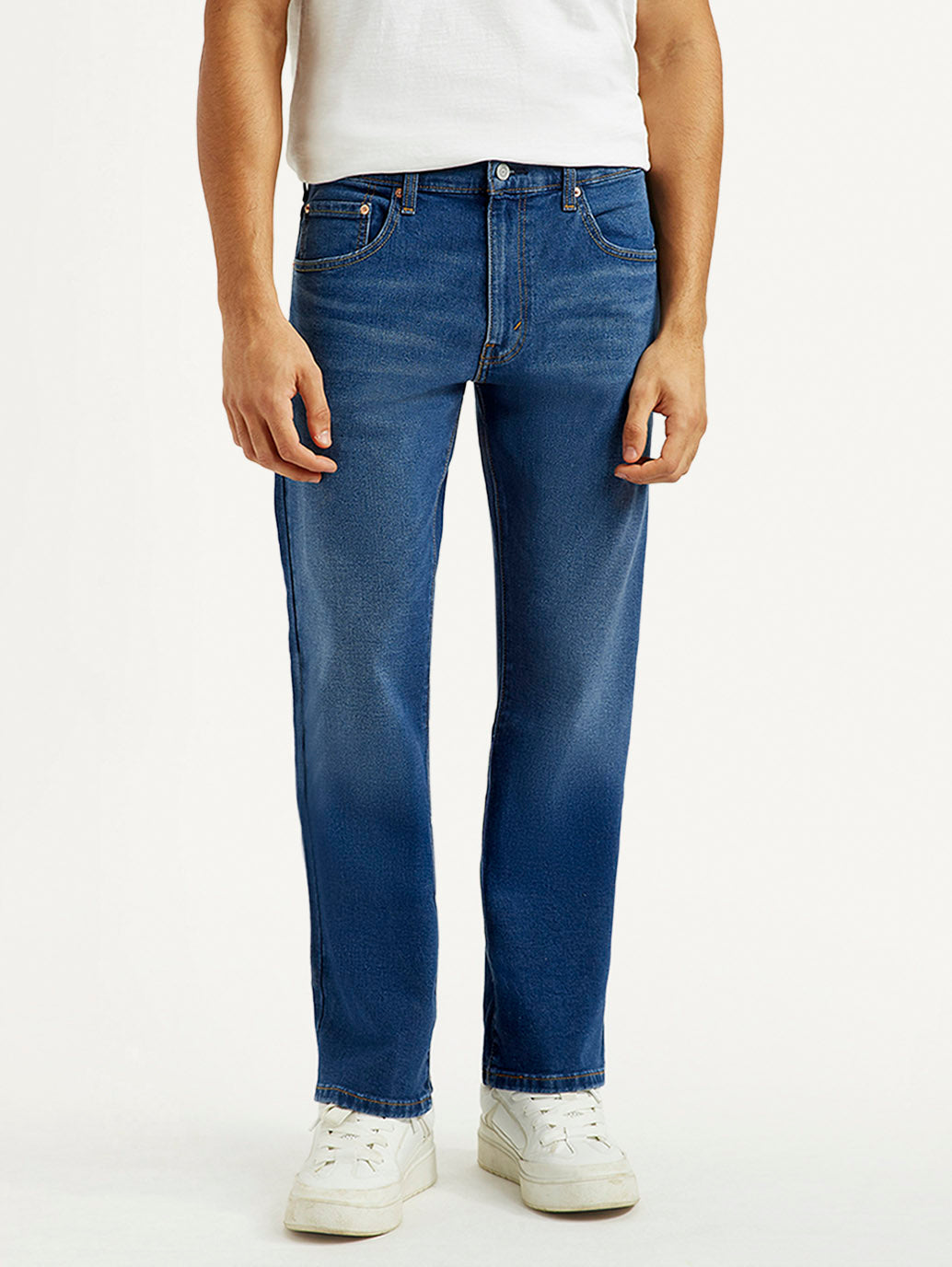 Men's 517 Med Indigo Bootcut Fit Mid Rise Jeans