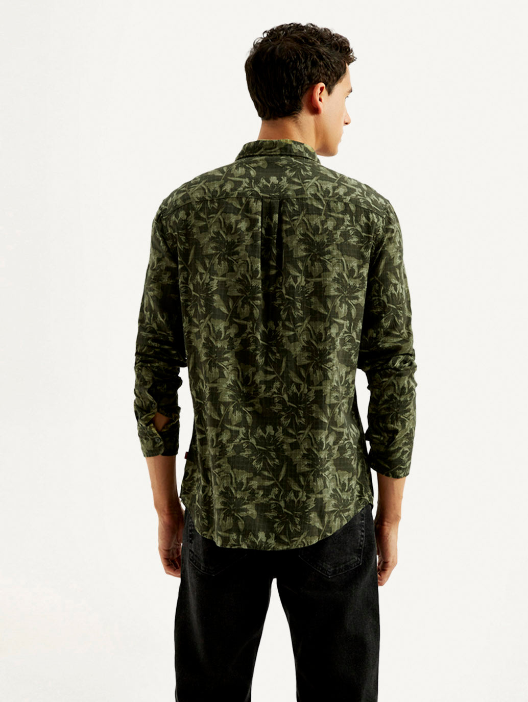 Men's Floral Slim Fit Shirt