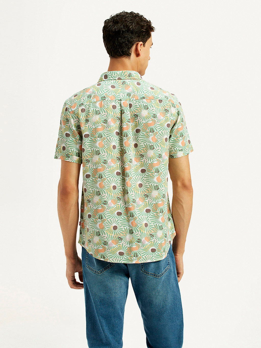 Men's Floral Slim Fit Shirt