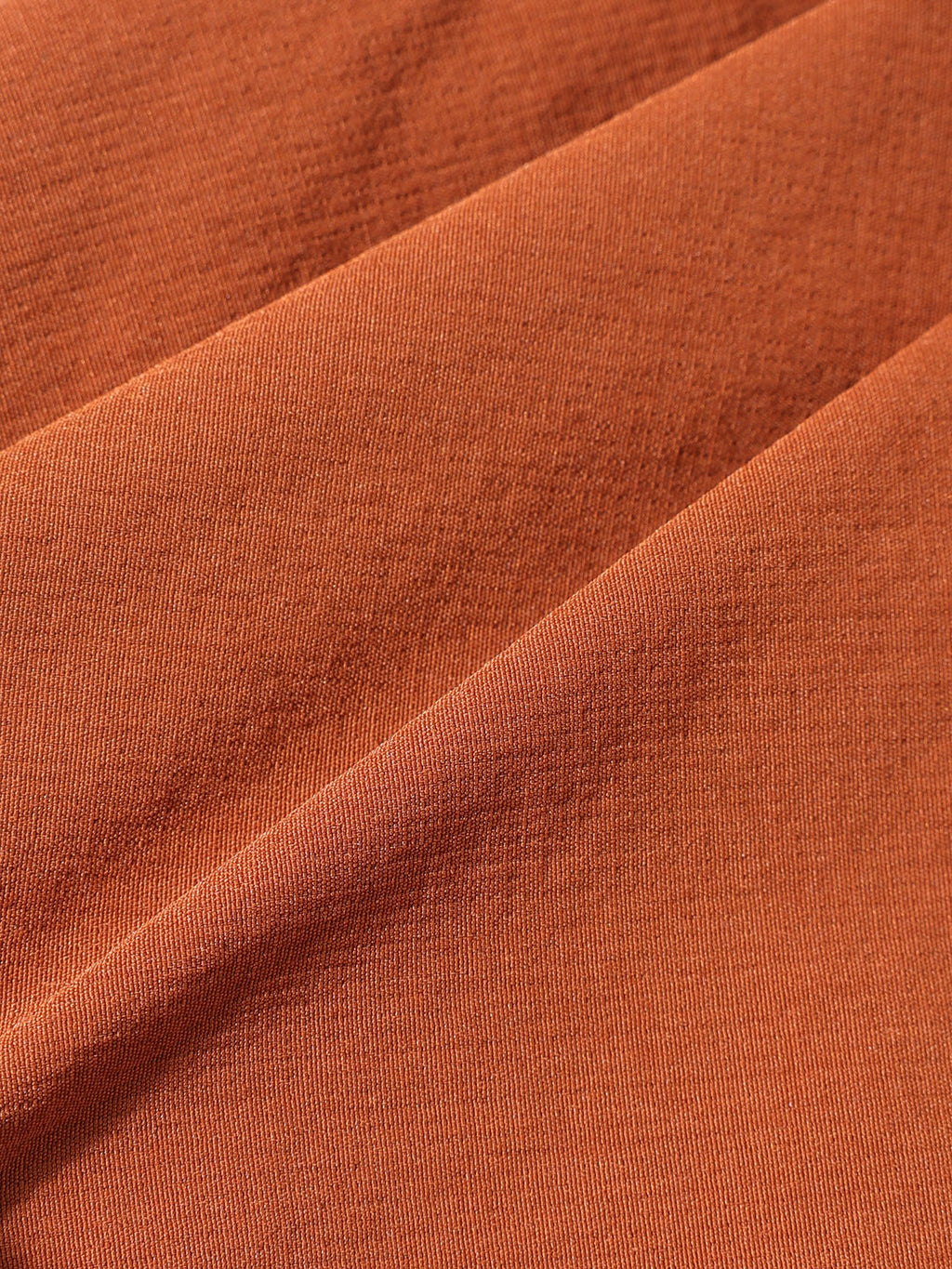 Men's Rust Relaxed Fit Solid Utility Shorts
