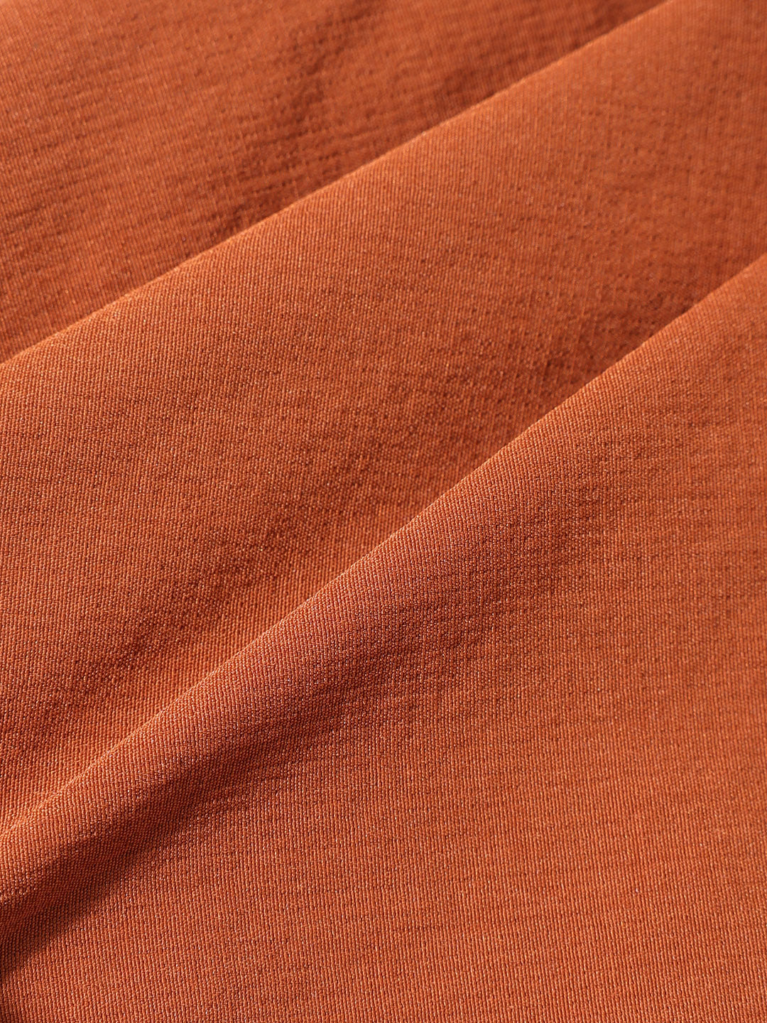 Men's Rust Relaxed Fit Solid Utility Shorts