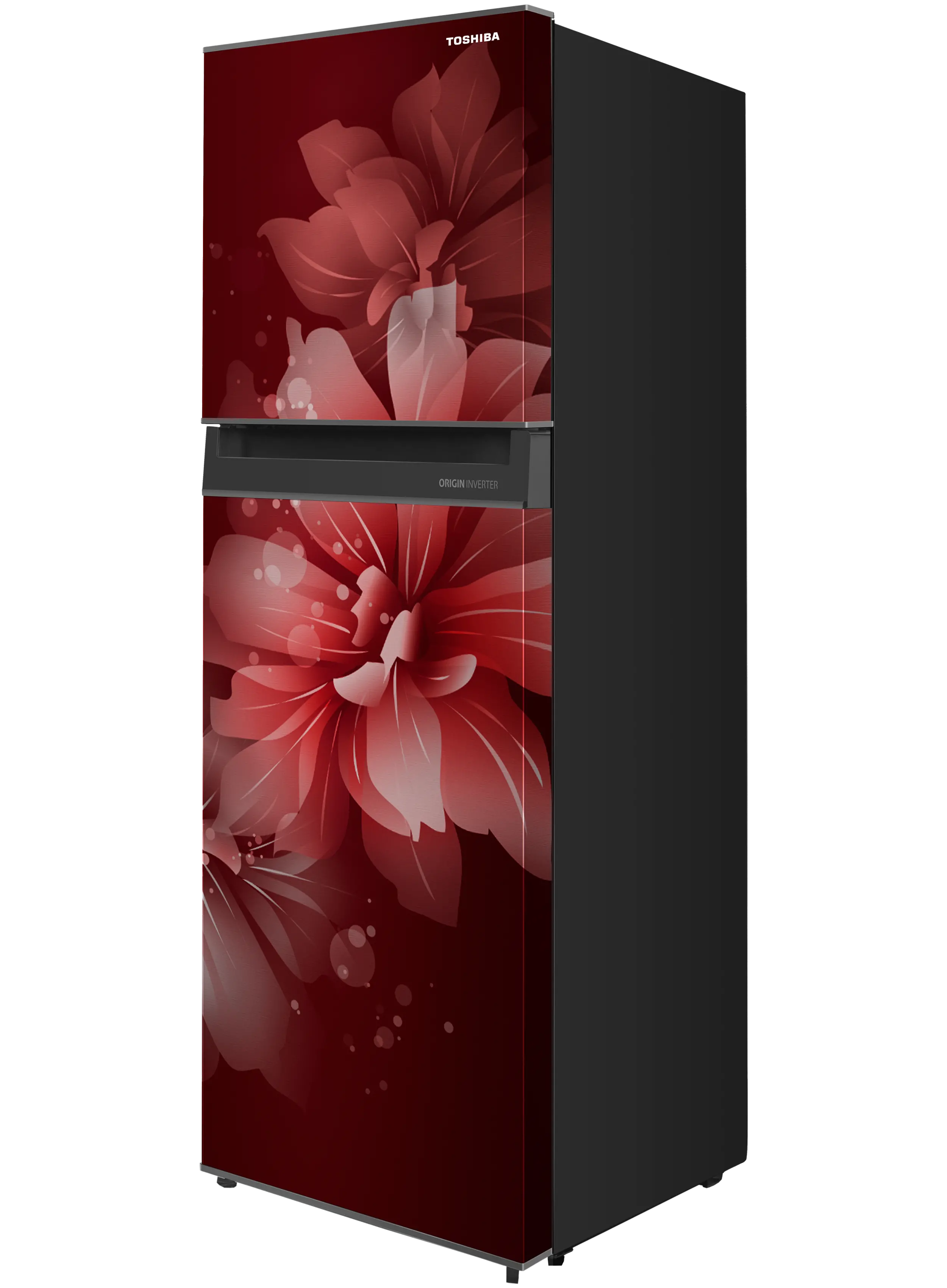 Toshiba, Convertible, Net Capacity 233 L, Real Inverter, 3 Star, Floral Moon Reflected Brown GR-RT338WE-PMI(26K)