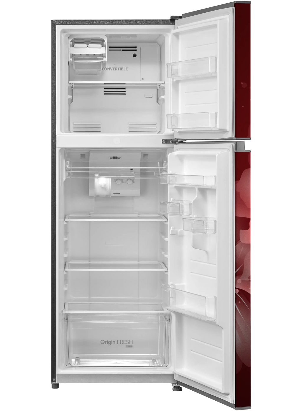 Toshiba, Convertible, Net Capacity 233 L, Real Inverter, 3 Star, Floral Moon Reflected Brown GR-RT338WE-PMI(26K)