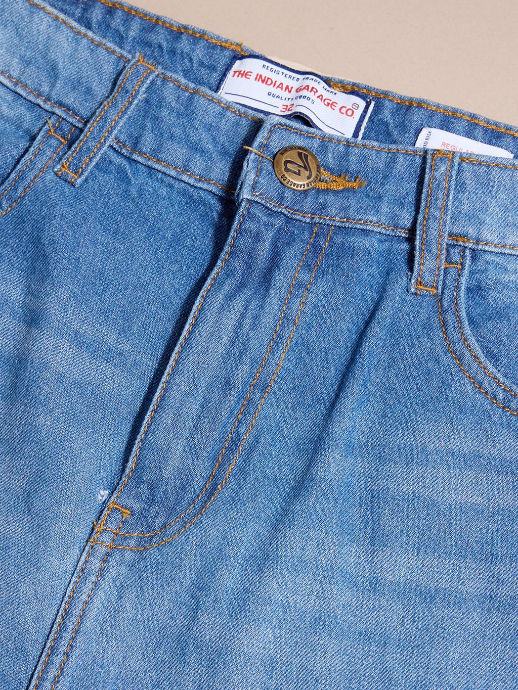 Men's Blue Regular Fit Solid Casual Shorts