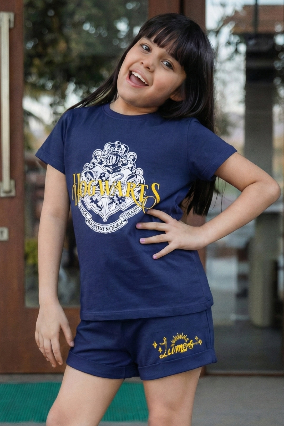 Harry Potter Iconic Lumos Shorts Set