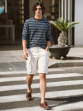 Men's White Relaxed Fit Utility Shorts