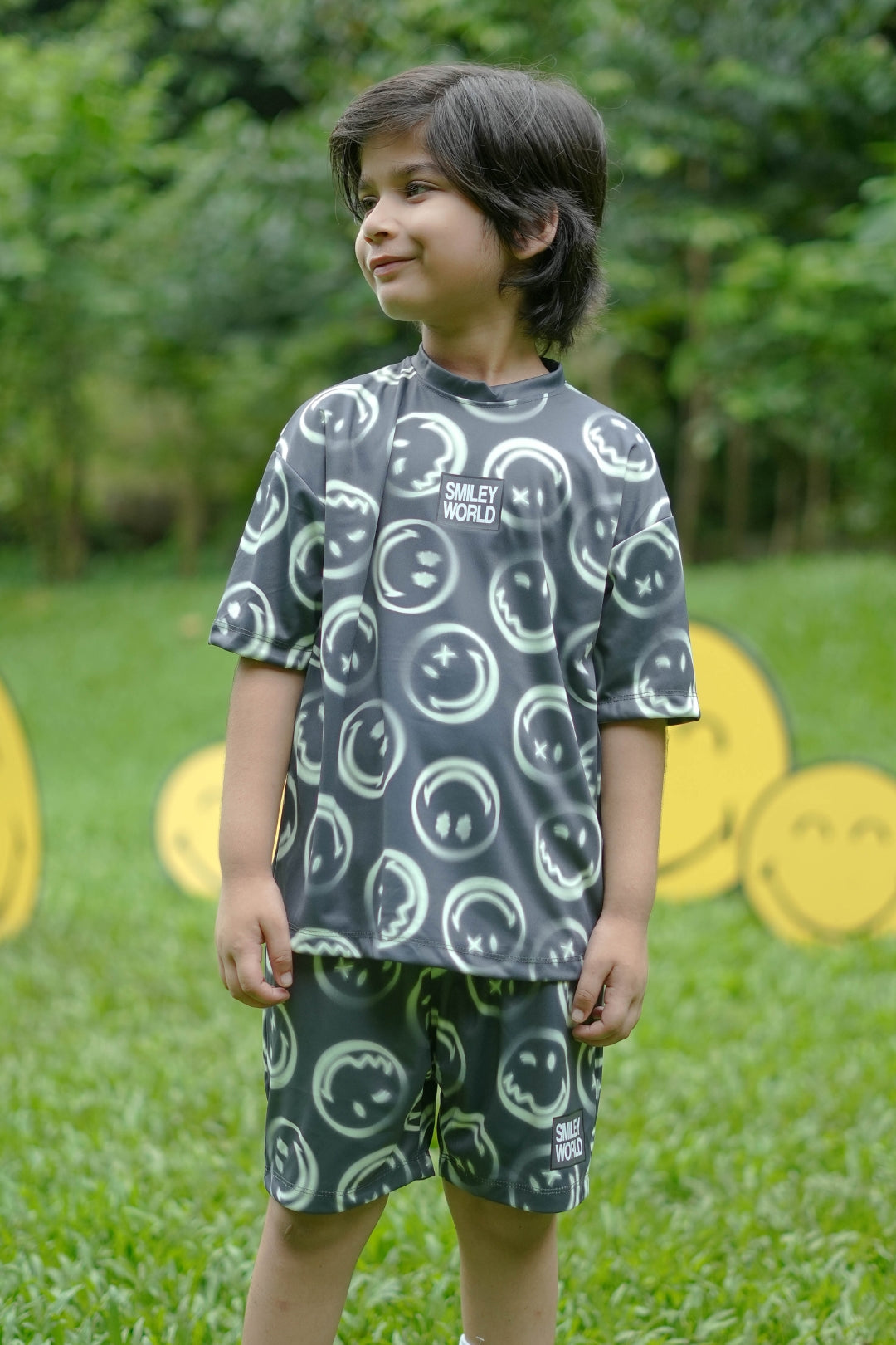 SMILEYWORLD Â® Faded Neon Co-Ord Set
