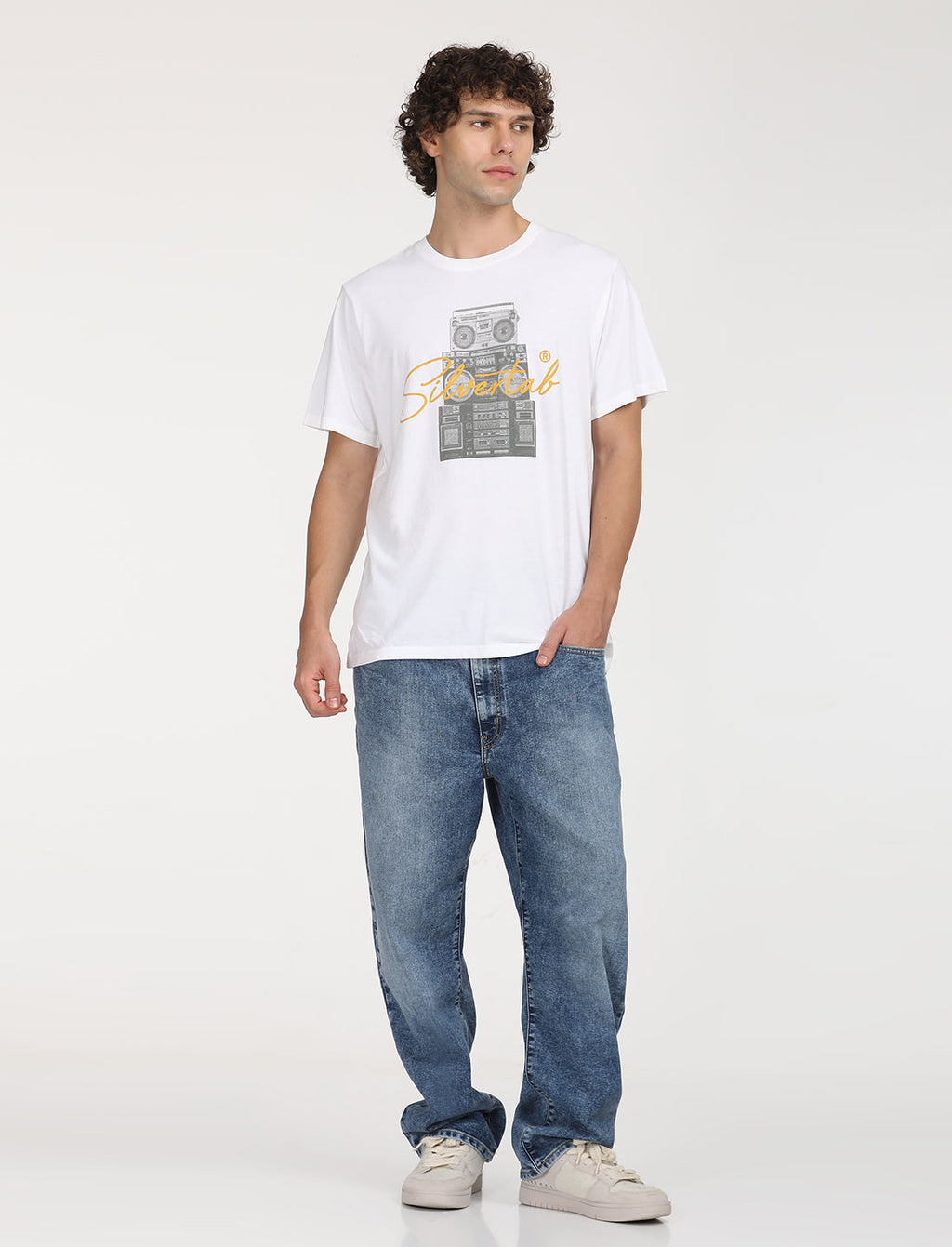 Men's Graphic Print Relaxed Fit T-Shirt