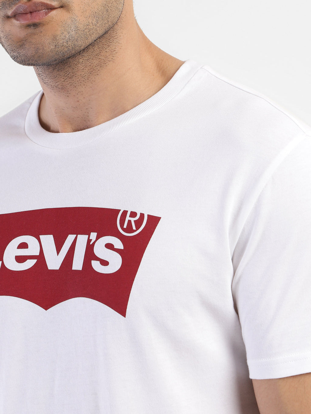 Men's Brand Logo Crew Neck T-shirt